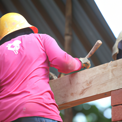 3. דימוי של מתנדב לומד לבנות בית, המסמל פיתוח מיומנויות באמצעות התנדבות